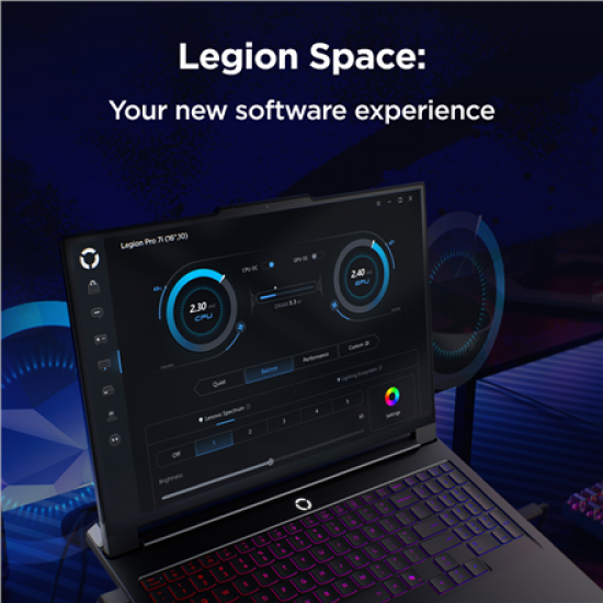 Lenovo Legion Pro 7 16IAX10H | Eclipse Black | 16 