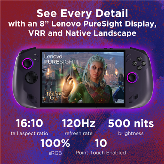 Lenovo Legion Go S 8ARP1 (Power adapter not included) | 8 