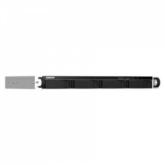 QNAP 1U Short Depth Rackmount 2.5GbE NAS | TS-464eU-8G | Intel Celeron | N5095 | 8 GB | DDR4