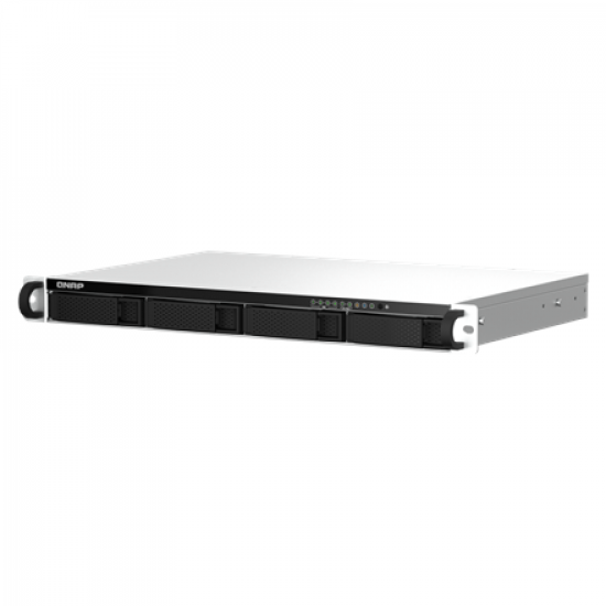 QNAP 1U Short Depth Rackmount 2.5GbE NAS | TS-464eU-8G | Intel Celeron | N5095 | 8 GB | DDR4