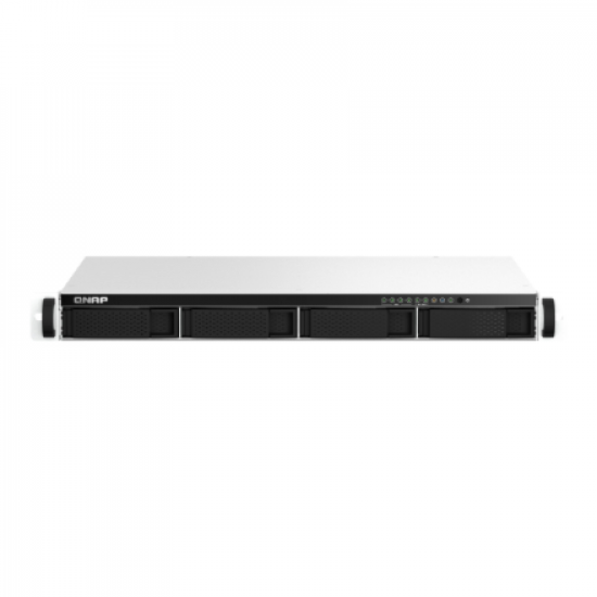 QNAP 1U Short Depth Rackmount 2.5GbE NAS | TS-464eU-8G | Intel Celeron | N5095 | 8 GB | DDR4
