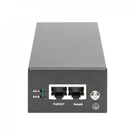 Digitus Gigabit Ethernet PoE++ Injector, 802.3bt, 85 W | DN-95109