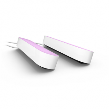 Philips Hue Play WCA Lightbar Base, Twin pack, White | 42 W | 2000-6500 Hue White Colour Ambiance