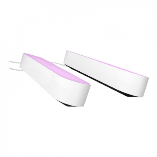 Philips Hue Play WCA Lightbar Base, Twin pack, White | 42 W | 2000-6500 Hue White Colour Ambiance