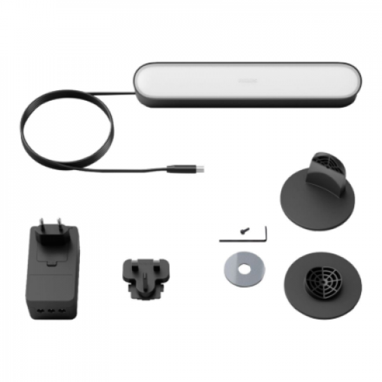 Philips Hue Play WCA Lightbar Base, Black | 42 W | 2000-6500 Hue White Colour Ambiance