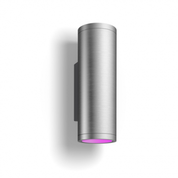 Philips Hue WCA Appear Outdoor Wall Lantern, Inox | 8 W | 2000-6500 Hue White Colour Ambiance