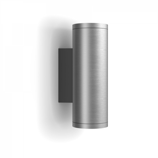 Philips Hue WCA Appear Outdoor Wall Lantern, Inox | 8 W | 2000-6500 Hue White Colour Ambiance