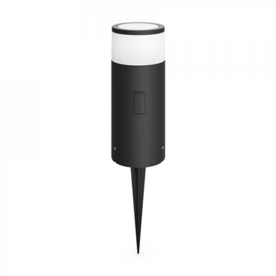 Philips Hue WCA Calla Outdoor Bollard, Black | 8 W | 2000-6500 Hue White Colour Ambiance