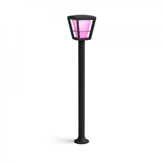 Philips Hue WCA Econic Outdoor Post Lantern | 15 W | 2000-6500 Hue White Color Ambiance