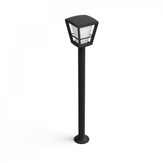 Philips Hue WCA Econic Outdoor Post Lantern | 15 W | 2000-6500 Hue White Color Ambiance