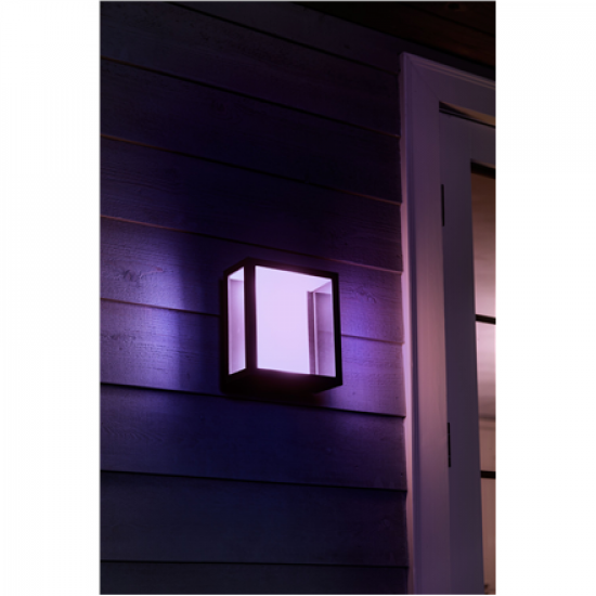 Philips Hue WCA Impress Outdoor Wall Large Lantern | 8 W | 2000-6500 Hue White Colour Ambiance