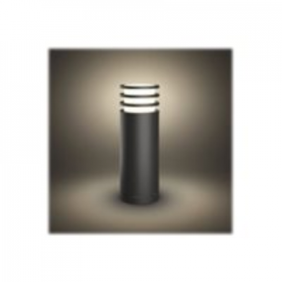 Philips Hue Lucca Outdoor Pedestal Lantern | E27 | 9 W | Warm white
