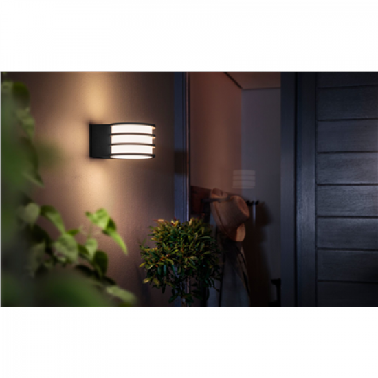 Philips Hue Lucca Wall Lantern | E27 | 9 W | Warm white
