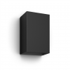 Philips Hue WCA Resonate Outdoor Wall Lantern, Black | 8 W | 2000-6500 Hue White Colour Ambiance
