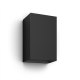 Philips Hue WCA Resonate Outdoor Wall Lantern, Black | 8 W | 2000-6500 Hue White Colour Ambiance