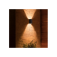 Philips Hue WCA Resonate Outdoor Wall Lantern, Black | 8 W | 2000-6500 Hue White Colour Ambiance