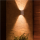 Philips Hue WCA Resonate Outdoor Wall Lantern, Inox | 8 W | 2000-6500 Hue White Colour Ambiance