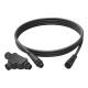 Philips Hue Outdoor 24V Cable Extension and T-connector, 2.5m