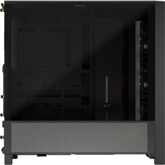 Corsair PC Case | Frame 4000D RS ARGB Modular | Black | Mid-Tower | Power supply included No