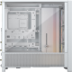 Corsair PC Case | Frame 4000D RS ARGB Modular | White | Mid-Tower | Power supply included No