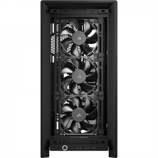 Corsair PC Case | Frame 4000D RS Modular | Black | Mid-Tower | Power supply included No