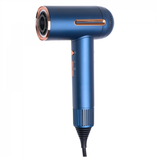 Adler Hair Dryer | AD 2271 SUPERSPEED | 1500 W | Number of temperature settings 6 | Ionic function | Diffuser nozzle | Blue