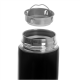 Adler | Thermal Flask | CR 4507bk | Capacity 0.473 L | Material Stainless steel/Silicone | Black