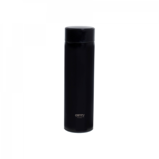Adler | Thermal Flask | CR 4507bk | Capacity 0.473 L | Material Stainless steel/Silicone | Black