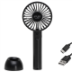 Adler Mini USB Fan | AD 7338 | Desk fan | Black | Diameter 7 cm | Number of speeds 3
