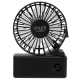 Adler Foldable mini fan | AD 7336 | Desk fan | Black | Diameter 6.5 cm | Number of speeds 1