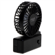 Adler Foldable mini fan | AD 7336 | Desk fan | Black | Diameter 6.5 cm | Number of speeds 1