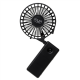 Adler Foldable mini fan | AD 7336 | Desk fan | Black | Diameter 6.5 cm | Number of speeds 1