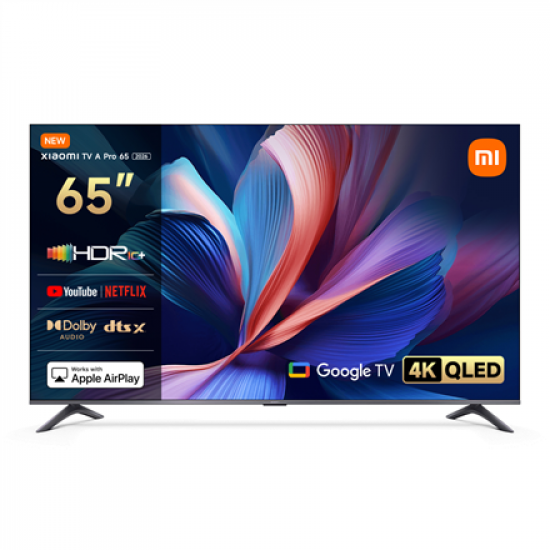 Xiaomi QLED TV A Pro 2026 | 65 | Smart TV | Google TV | 4K UHD
