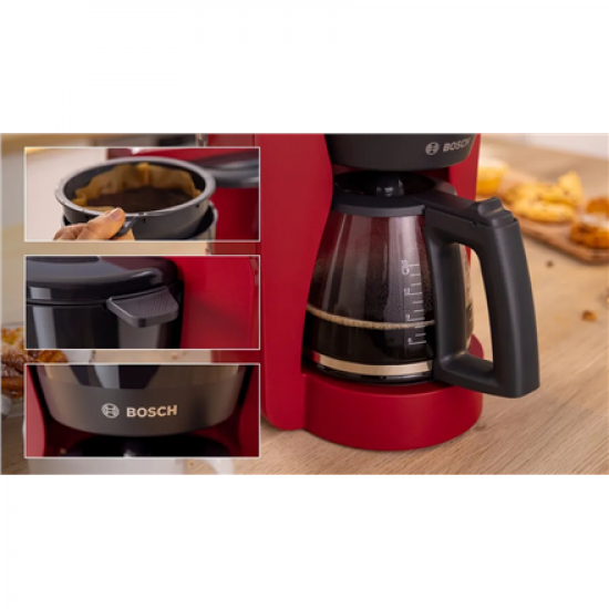 Bosch Coffee Maker | TKA2M114 MyMoment | Drip | 1200 W | Red