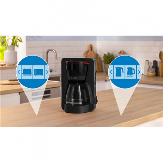Bosch Coffee Maker | TKA2M113 My Moment | Drip | 1200 W | Black