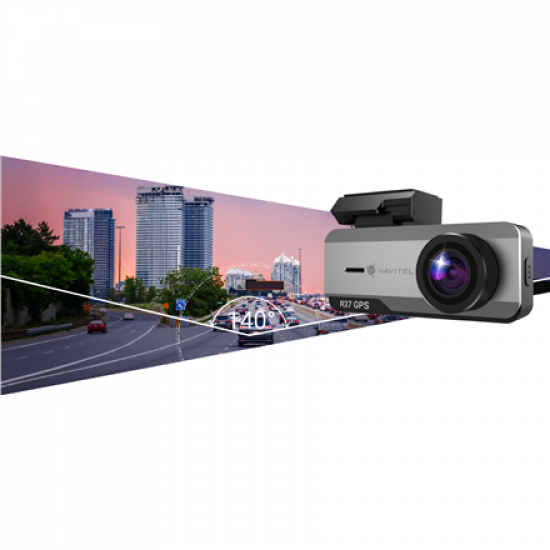 Navitel Compact dashcam complete with GPS module | R37 GPS | Full HD 1920х1080 | GPS (satellite) | Maps included