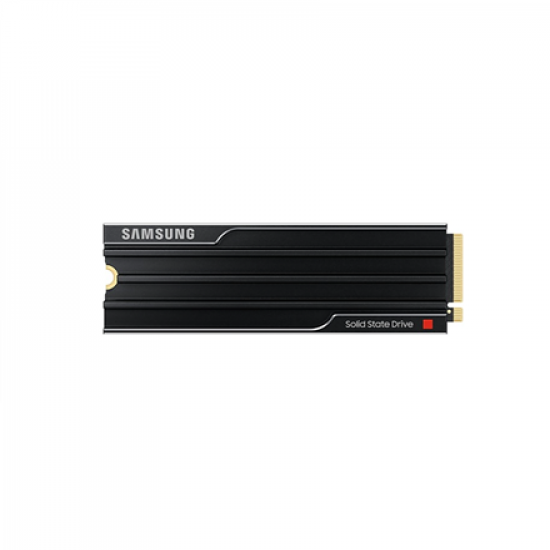 Samsung 9100 PRO With Heatsink | 1000 GB | SSD form factor M.2 2280 | Solid-state drive interface PCIe 5.0 NVMe | Read speed 14800 MB/s | Write speed 13400 MB/s