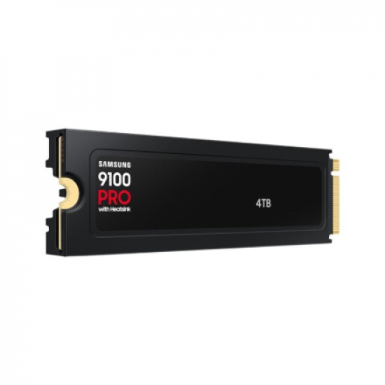 Samsung 9100 PRO | 4000 GB | SSD form factor M.2 2280 | Solid-state drive interface PCIe 5.0x4 | Read speed 14800 MB/s | Write speed 13400 MB/s