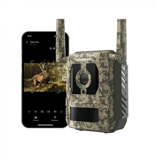 Reolink | 4K 4G Cellular Trail Camera with Live Streaming | Talon Series S130 | Trail | 8 MP | 4mm/F1.6 | IP67 | H.265 | MicroSD Card, up to 256 GB