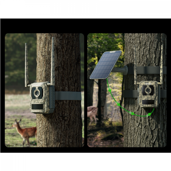 Reolink | 4K 4G Cellular Trail Camera with Live Streaming | Talon Series S130 | Trail | 8 MP | 4mm/F1.6 | IP67 | H.265 | MicroSD Card, up to 256 GB