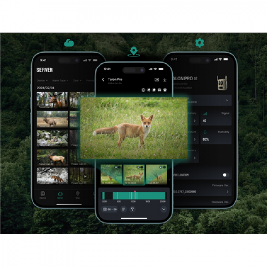 Reolink | 4K 4G Cellular Trail Camera with Live Streaming | Talon Series S130 | Trail | 8 MP | 4mm/F1.6 | IP67 | H.265 | MicroSD Card, up to 256 GB