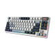 MSI FORGE GK600 TKL WIRELESS SKY | Gaming Keyboard | Wireless | US | Bluetooth | 2.4 GHz, Bluetooth, USB 2.0 | Mechanical Linear