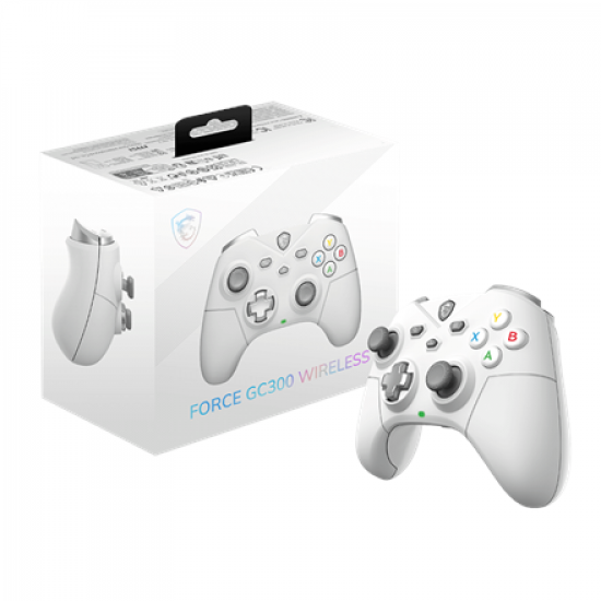 MSI Gaming Controller | FORCE GC300 Wireless | White