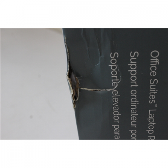 Fellowes | Office Suites Laptop Stand | DAMAGED PACKAGING | Black/Silver