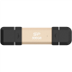 Silicon Power DS72 | 500 GB | USB Type-A/USB Type-C 3.2 Gen 2 | Gold