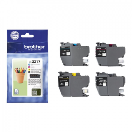 Brother LC3217 | Ink cartridge | Black/Yellow/Cyan/Magenta