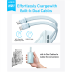 Anker Power Bank with Built-In USB-C and + Lighting Cable | A1680031 | 10000 mAh | 30W | Blue