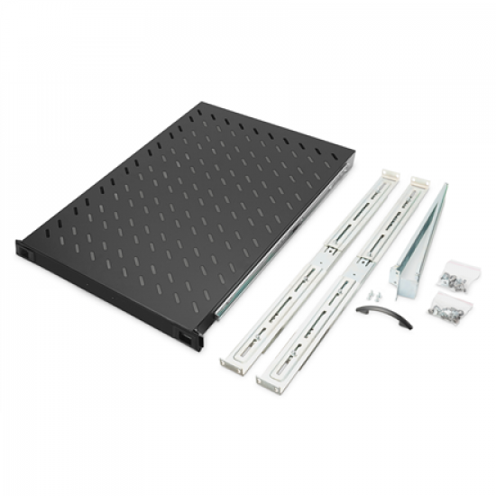 Digitus Extendible Shelf for 483 mm Cabinets | DN-19 TRAY-2-1000SW | Black