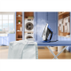 ETA Steam Iron | ETA227690000 Chloe | Steam Iron | 2600 W | Water tank capacity 350 ml | Continuous steam 40 g/min | Silver/Blue