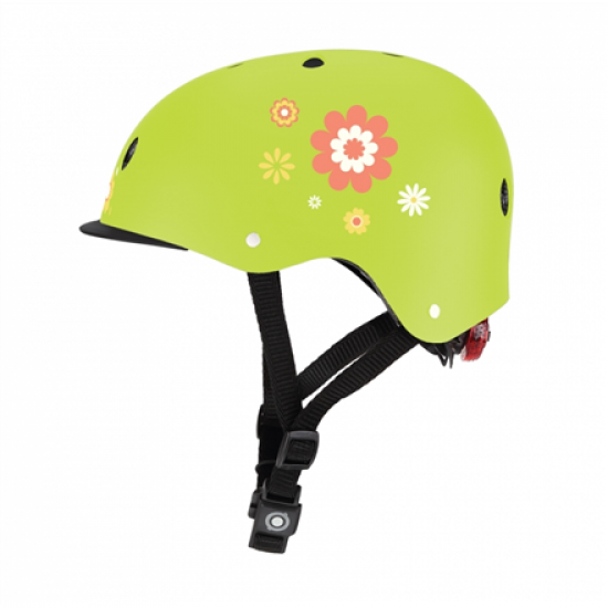 Globber Helmet Elite Lights, XS/S (48-53cm) | 507-106-2 | Green